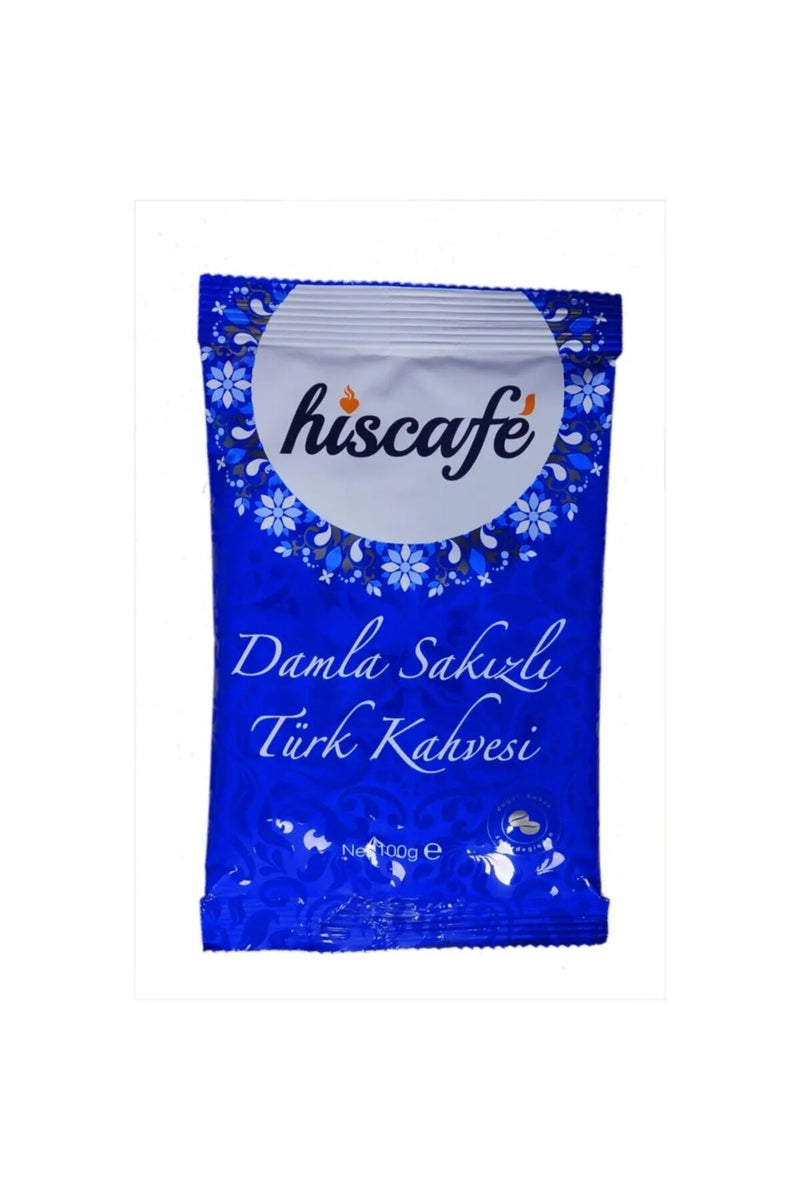 Hiscafe Damla Sakızlı Türk Kahvesi (Mastic Turkish Coffee), 100g