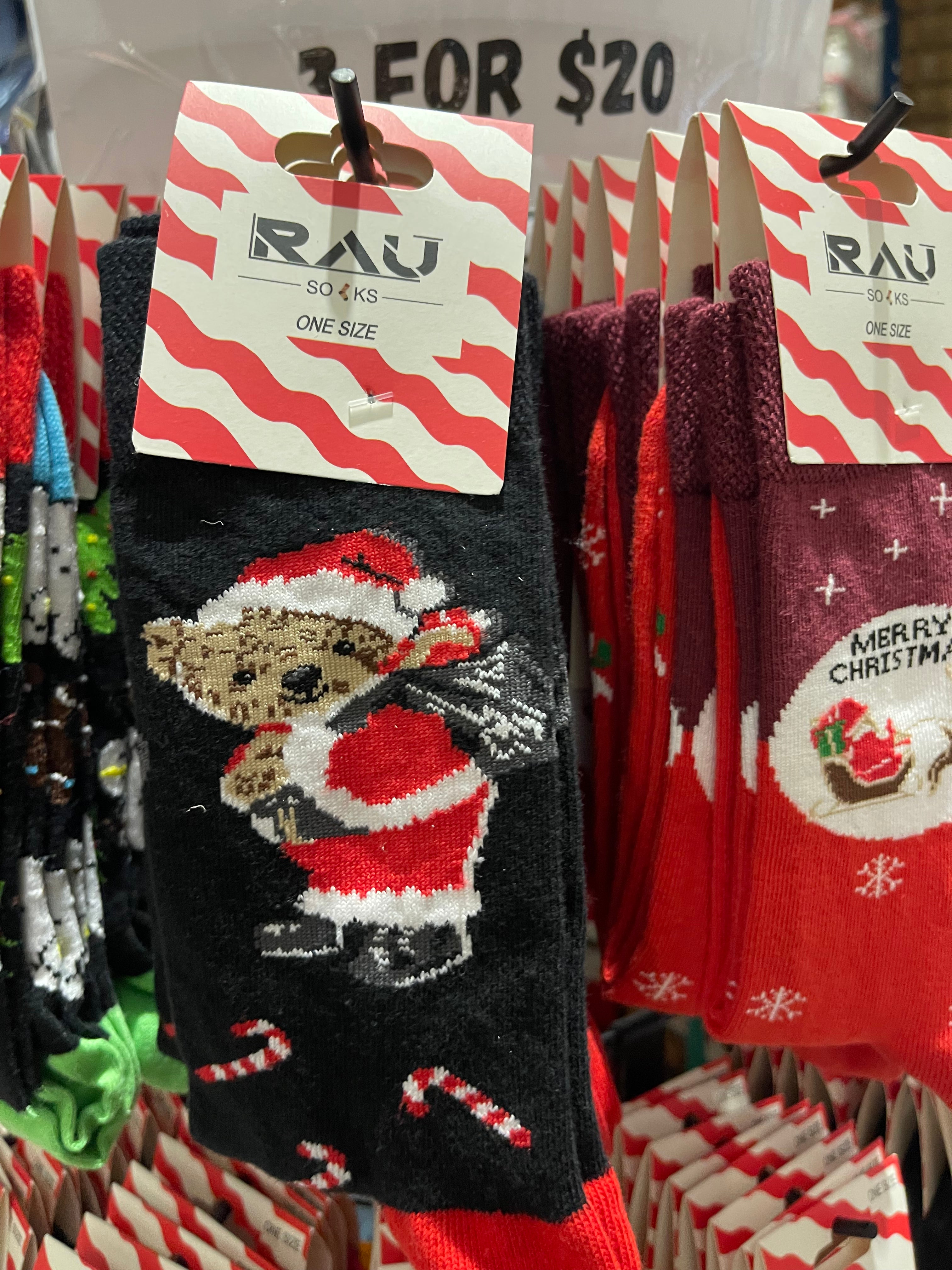 RAU CHRISTMAS SOCKS