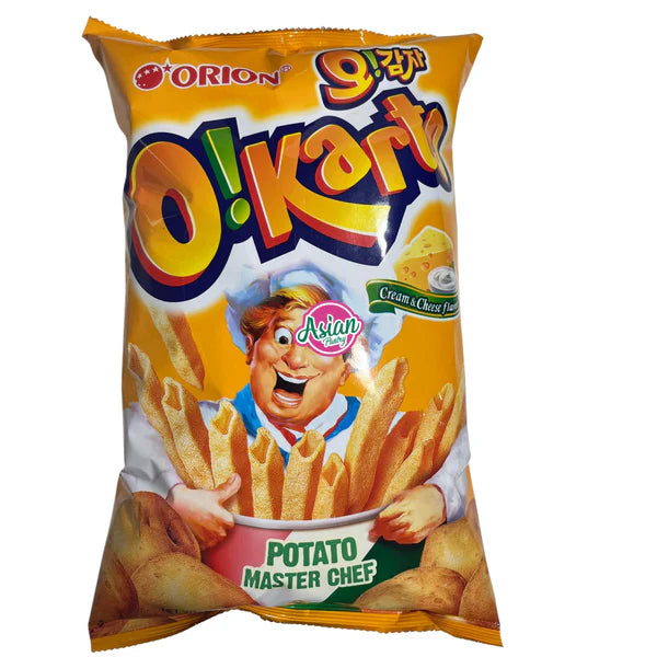 Orion O!karto Potato Chips with Chili Flavor 115g