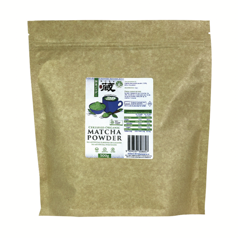 Certified Organic Matcha Powder 100g