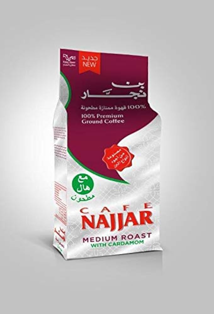 Cafe Najjar Medium Roast with Cardamom - 200g