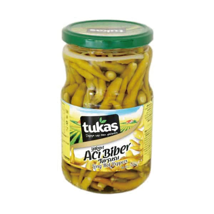 Tukas Green Hot Pepper 680g