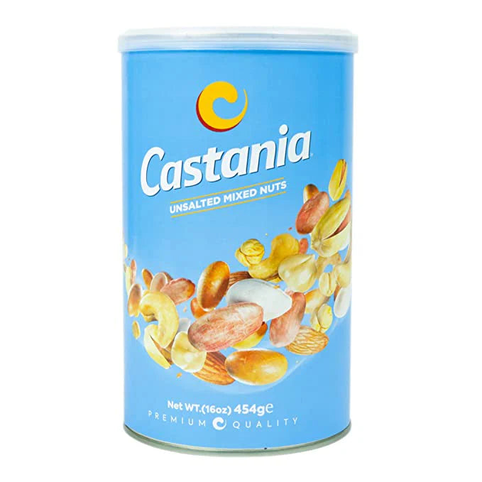 Castania Unsalted Extra Mix 450g