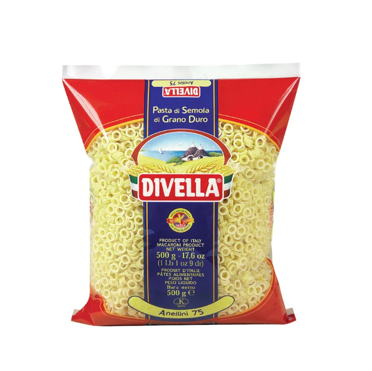 Divella Pasta #75 Anellini - 500g
