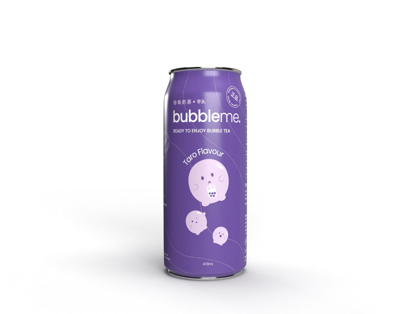 Bubble Tea ready to drink cans 470ml