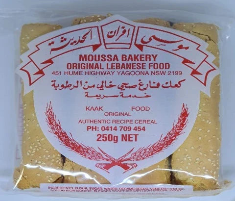 Moussa Bakery Kaak 250g