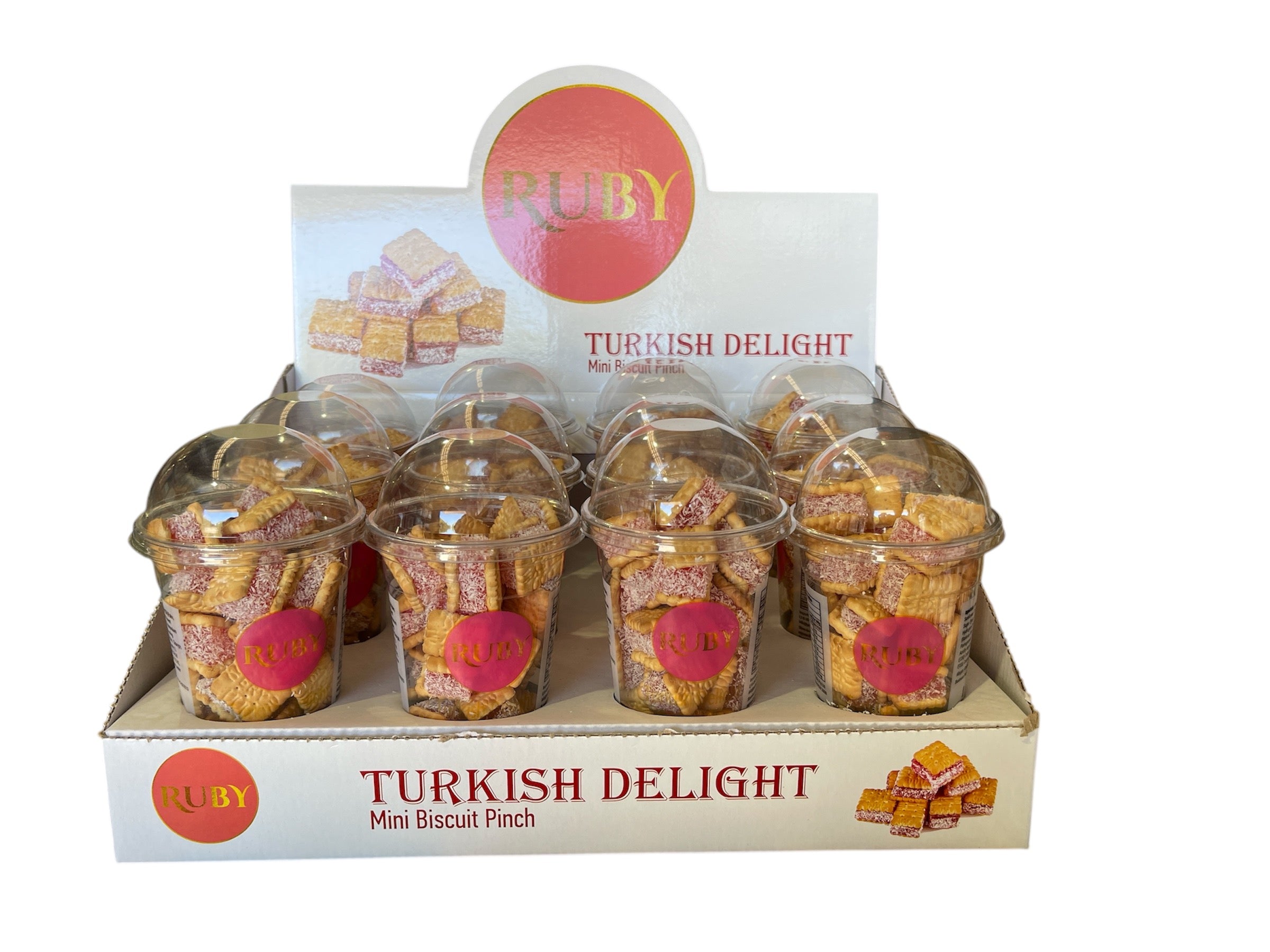 Ruby Pinch Ruby Pinched Turkish Delight Kistirma Lokum ( Vanilla ) 250g – Baba G ...