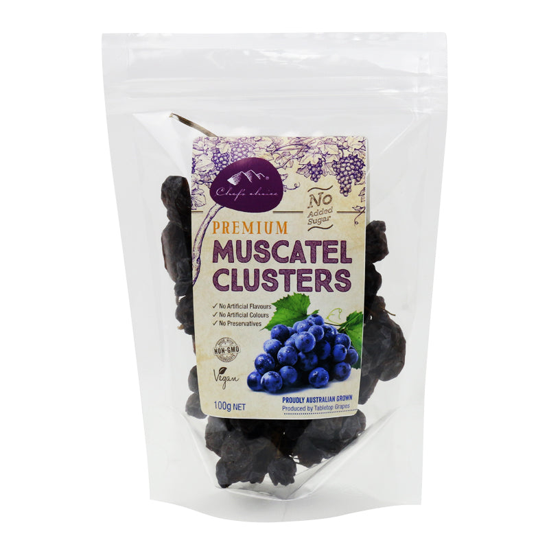 Premium Muscatel Clusters 100g – Baba G Online Grocery Store
