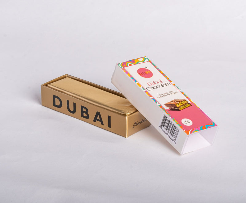 Ruby Dubai Chocolate with Turkish  Pistachio and Kadaifi  60g