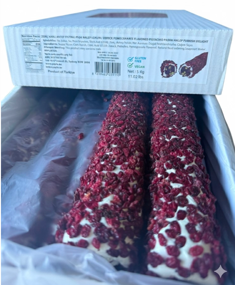 Ruby Zereck Pomegranate and Pistachio Pasha Halep (Copy)