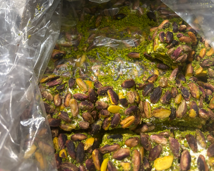 Ruby Pistachio Covered Turkish Delight (Antep Katlama)
