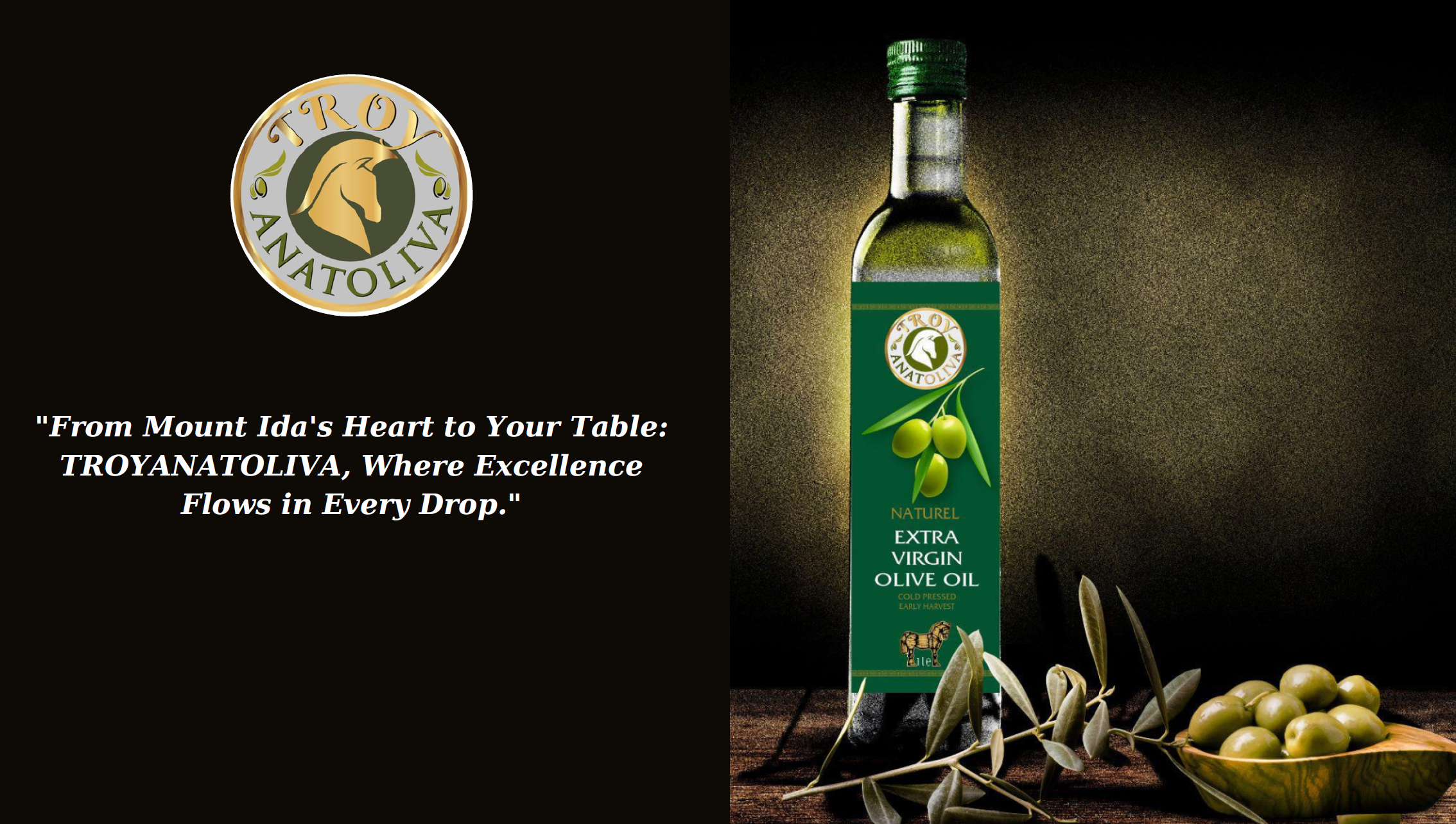 Troya Anatoliva Cold Press Early Harvest Premium Olive Oil