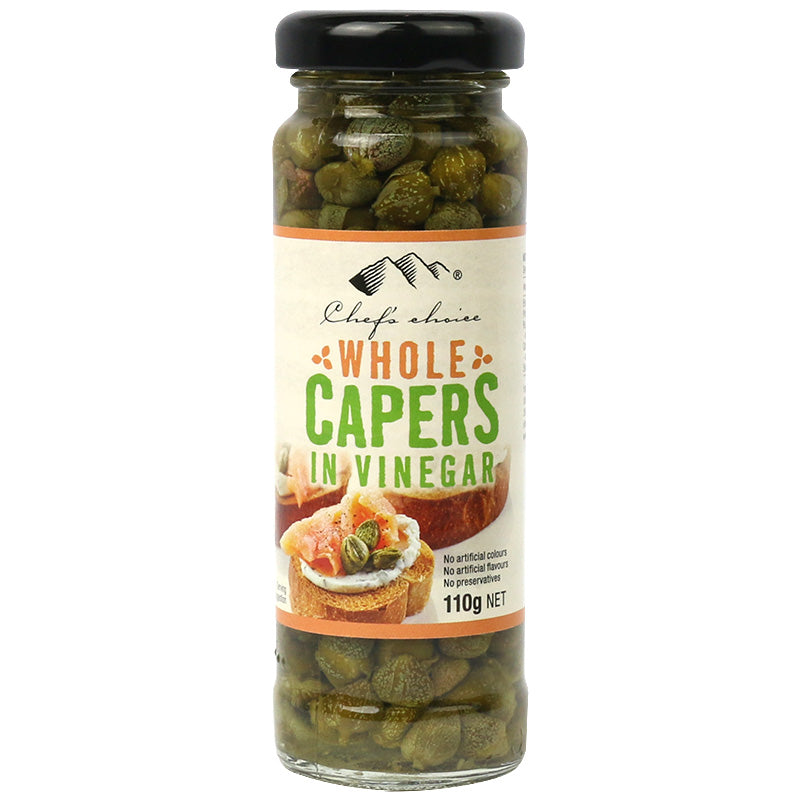 Whole Capers in Vinegar