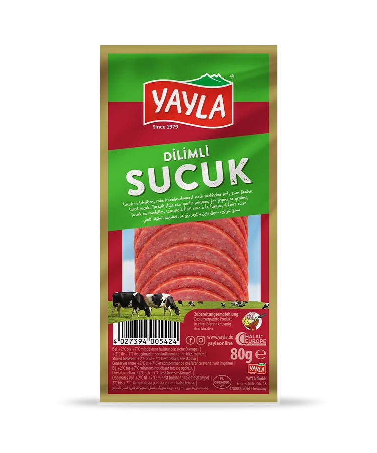 Yayla Slice Sucuk 500g