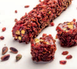 Ruby Zereck Covered Pomegrante Pistachio Halep Delight
