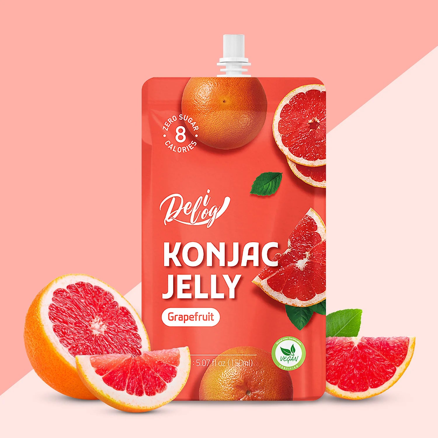 Delilog Konjac Jelly 150ml 10 packs