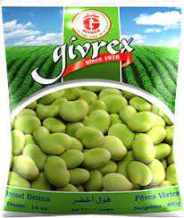 Givrex Peeled Broad Beans 400g