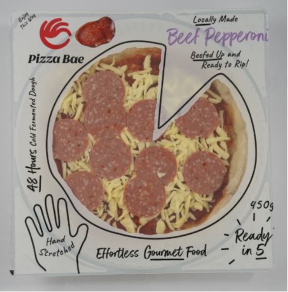 Pizza Beef Pepperoni 420g