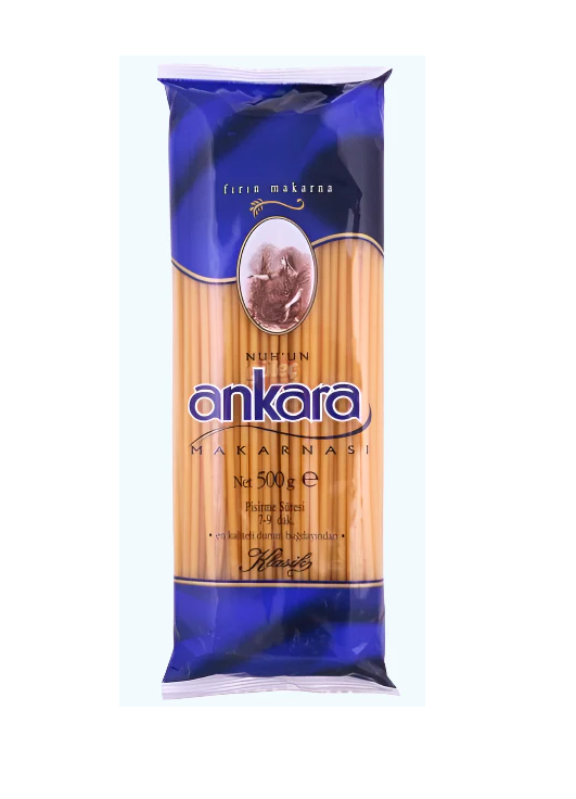 Ankara Pasta Spaghetti Bugatti (Baked Pasta), 500g