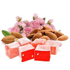 Melissa Original Turkish Delight - Rose with Roasted Almonds 500g