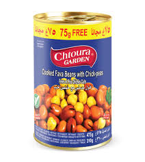 Chtoura Fava Beans & Chickpeas 475g