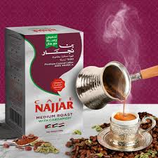 Najjar Classic Coffee With Cardamom 450g Pure Brazilian Ground Coffee