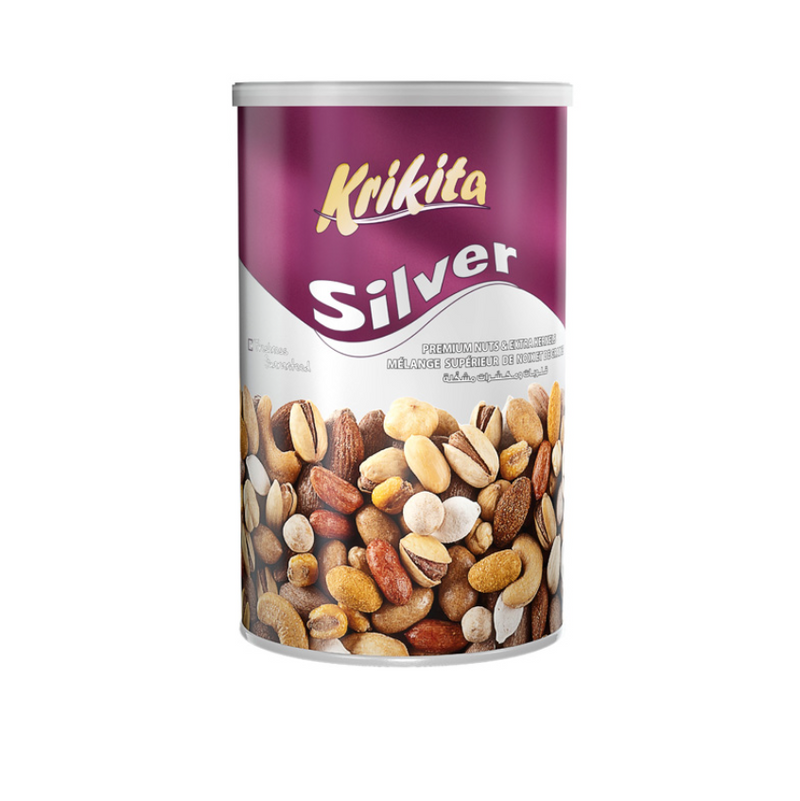 Krikita Silver Nut Mix Tin - 454g