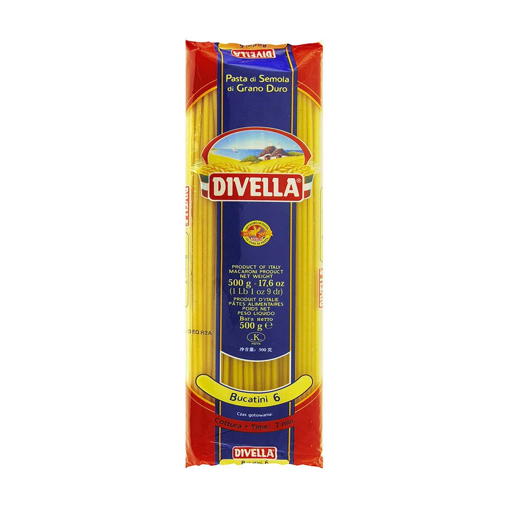 Divella Pasta #6 Bucatini - 500g