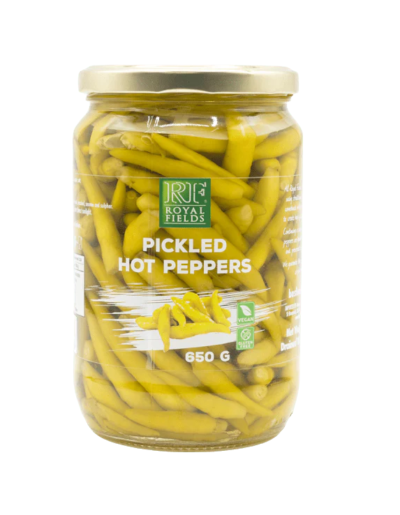 Royal Fields Hot Pepper Pickles 680g