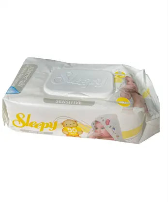Sleepy Sensitive Baby Wet Wipe (90 pcs)