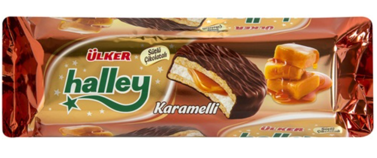 Ulker Halley Marshmallow Biscuits - 300g