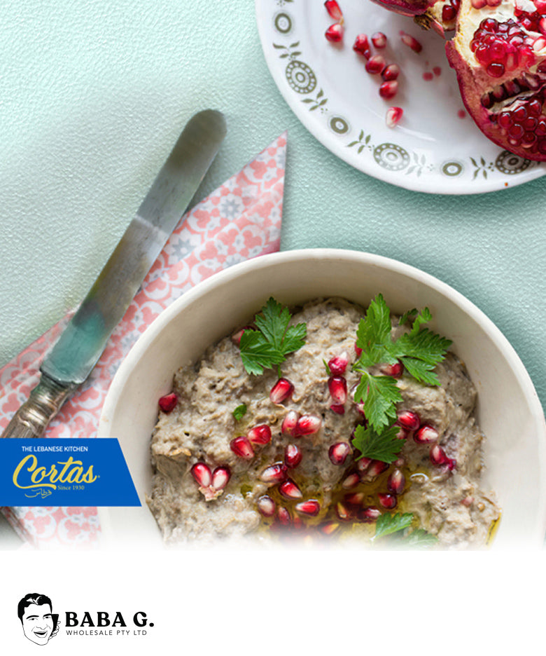 CORTAS Baba Ghanoush Eggplant Dip - 185g