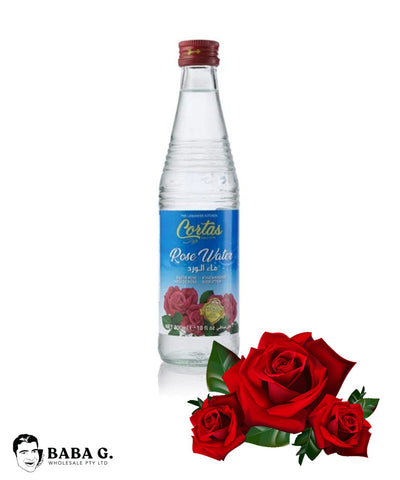 shop australia rose water cortes melbourne sydney adelaide delivery baba g wholesalers groceries lebanese balkan arabic middle eastern turkish tyrkiye 