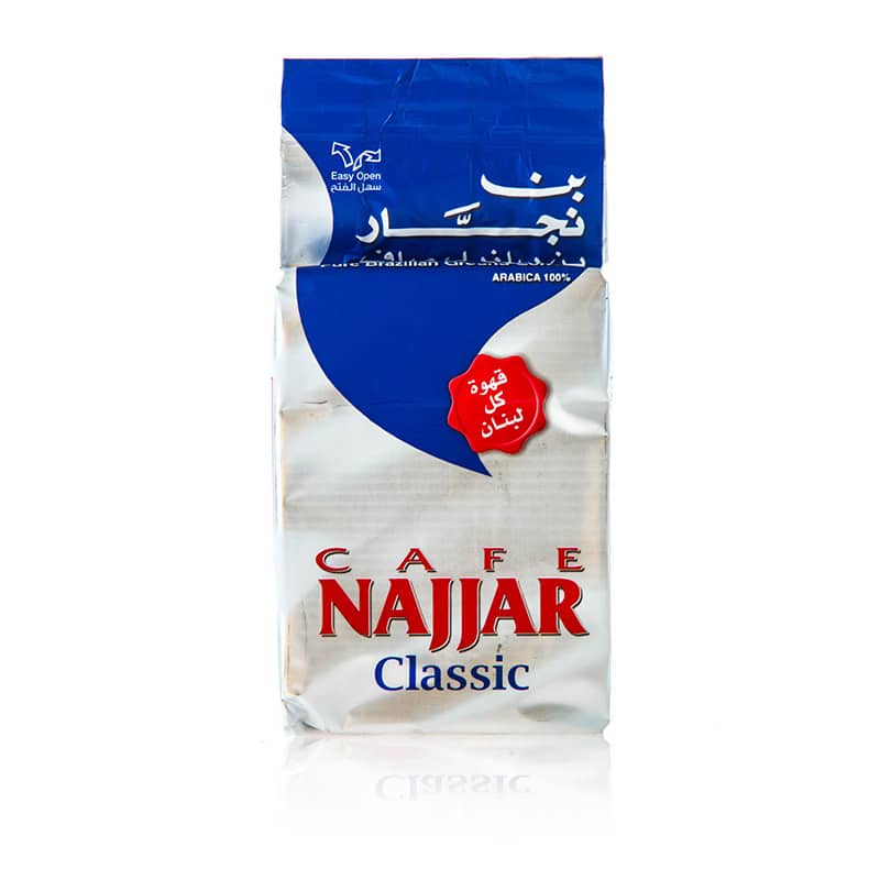 Najjar Classic Coffee, 450g package.