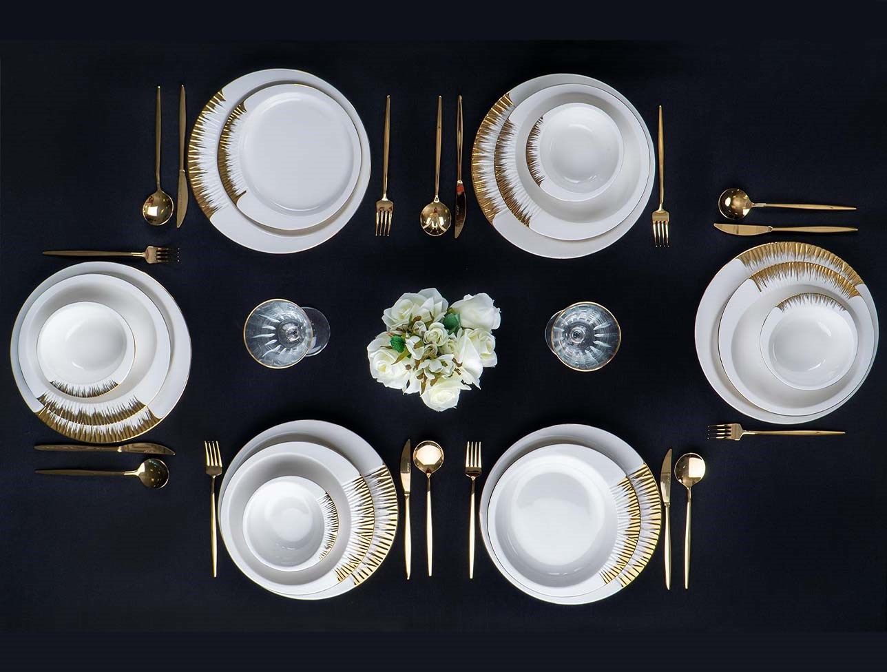 Dinnerware Set Dora - 24 pcs