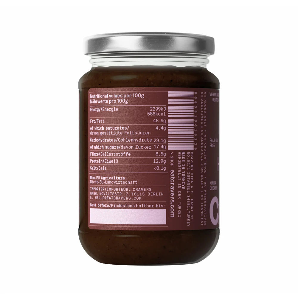Cravers Cacao Hazelnut Spread 250gr